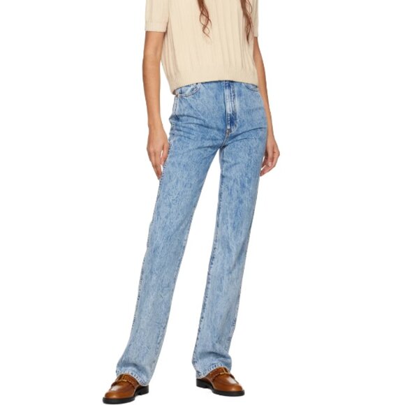 KHAITE Danielle Jeans in color Bryce, size 29 - Picture 6 of 6